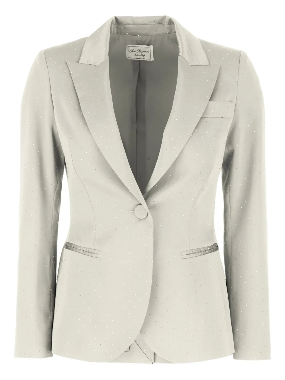 Crystal-Embellished Blazer