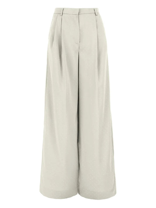 Crystal-Embellished Trousers