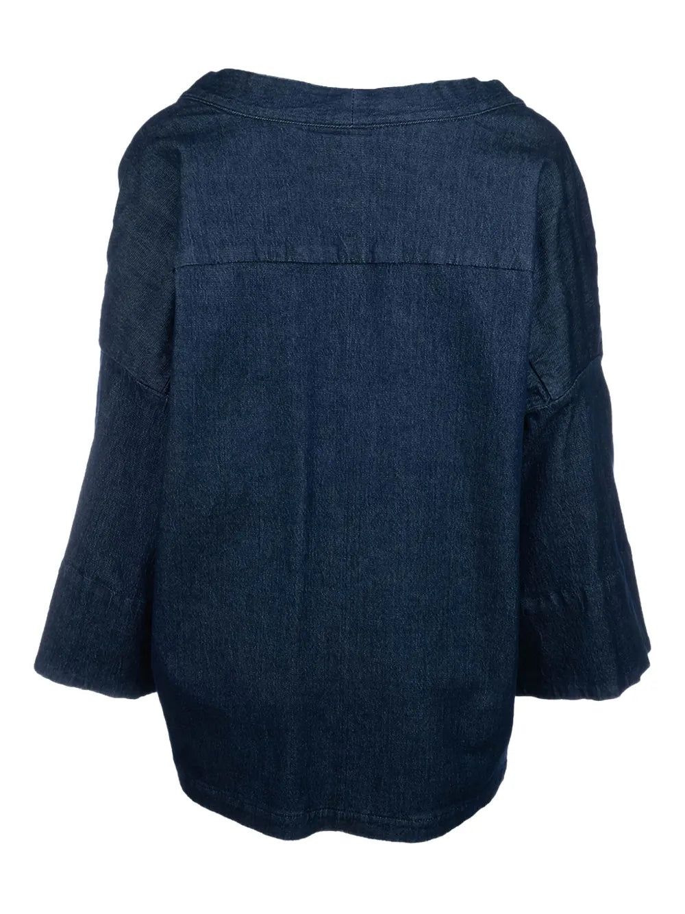 V-Neck Shirt Jacket