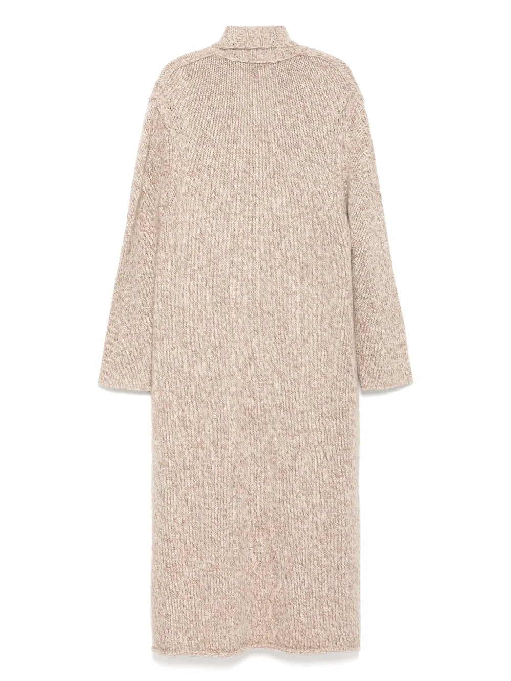 Chunky-Knit Cashmere Marl Coat