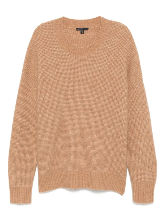 Waffle-Knit Jumper