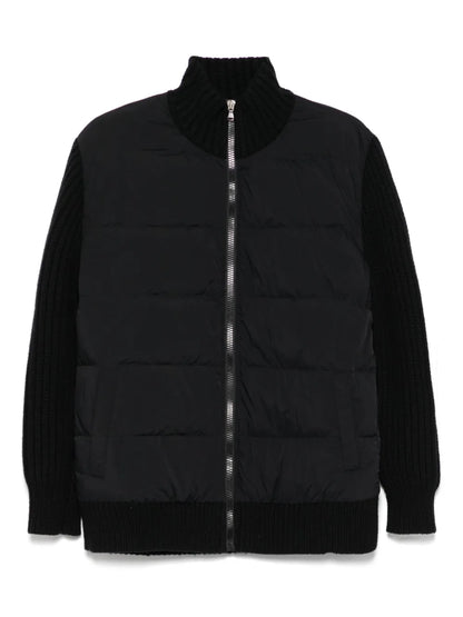 Panelled-Design Down Jacket
