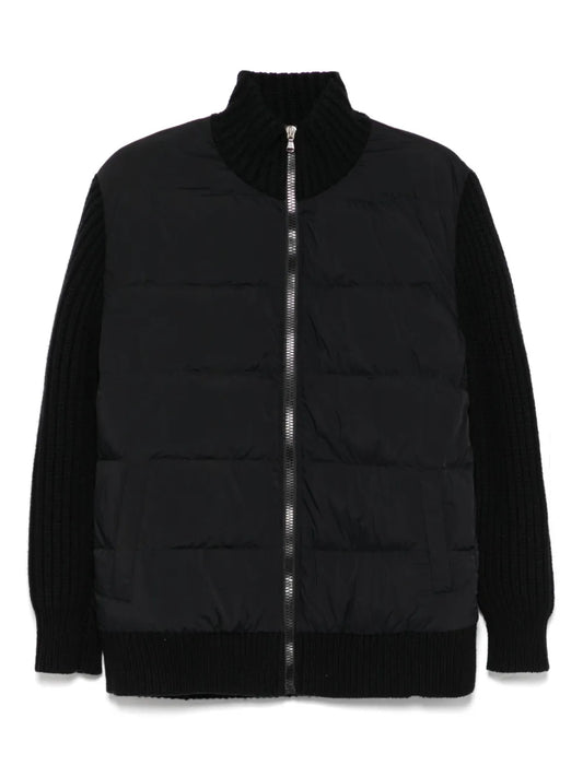 Panelled-Design Down Jacket