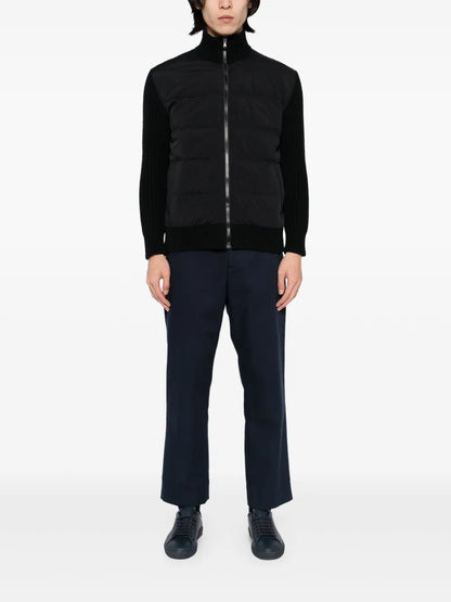 Panelled-Design Down Jacket