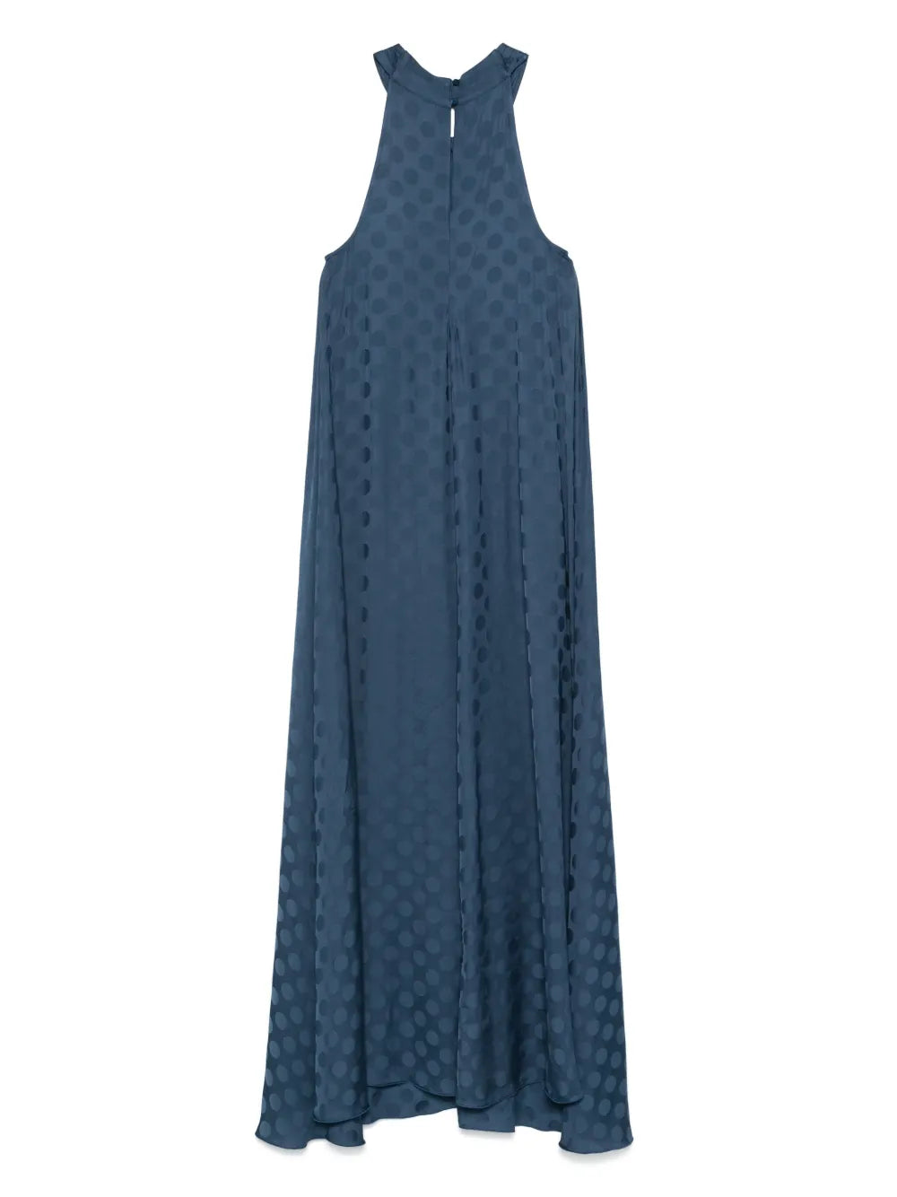 Patterned-Jacquard Maxi Dress