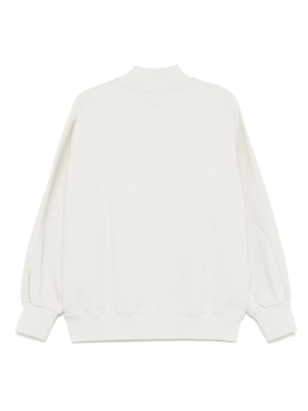 Fleece Mock-Neck Sweatshirt