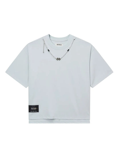 Chain-Detail T-Shirt