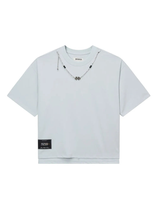 Chain-Detail T-Shirt
