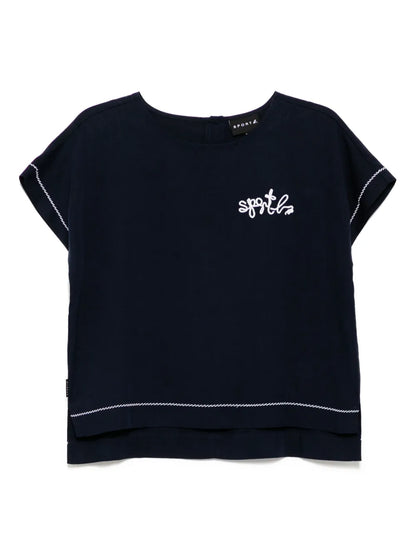 Logo-Embroidered T-Shirt