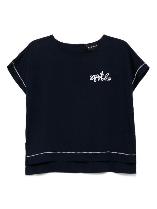 Logo-Embroidered T-Shirt
