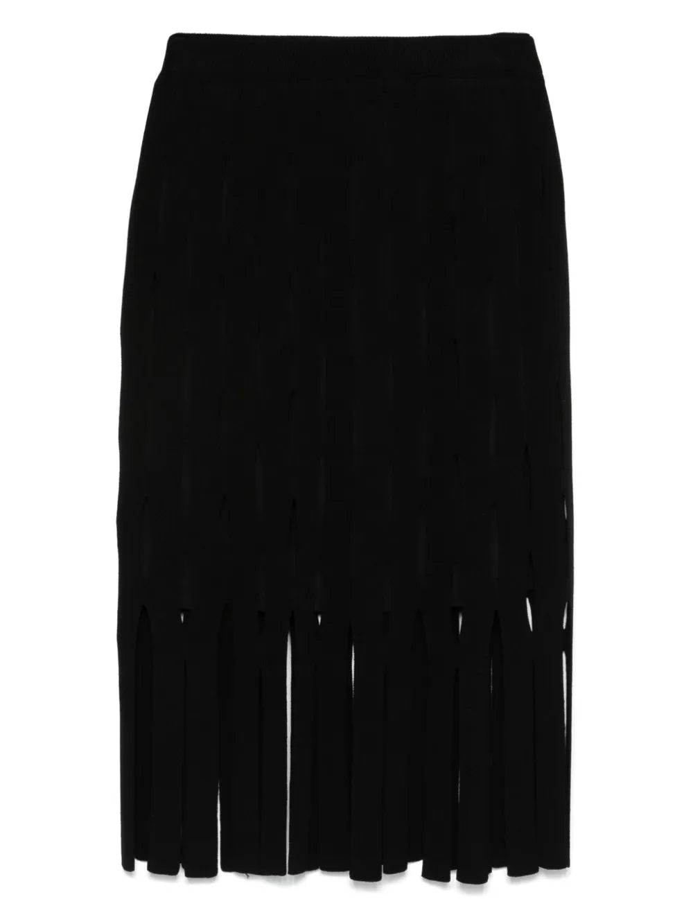 Cut-Out Midi Skirt
