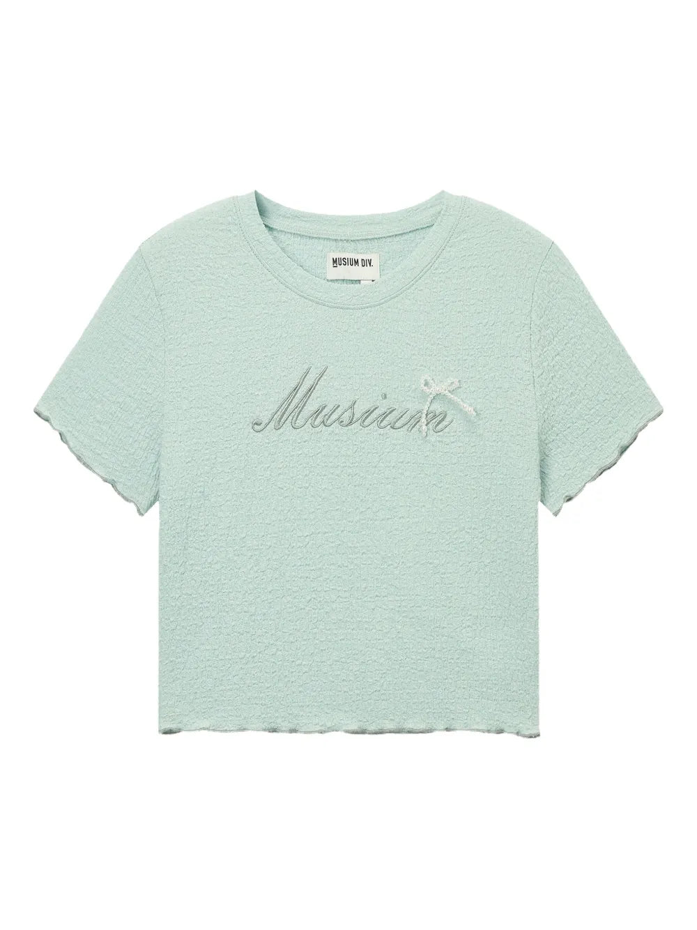 Logo-Embroidered Crop Top