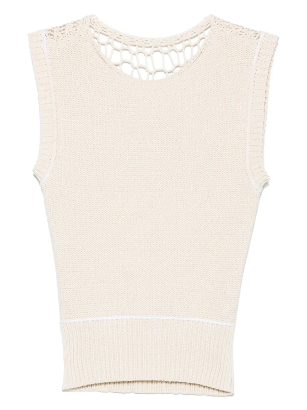 Open-Knit Vest