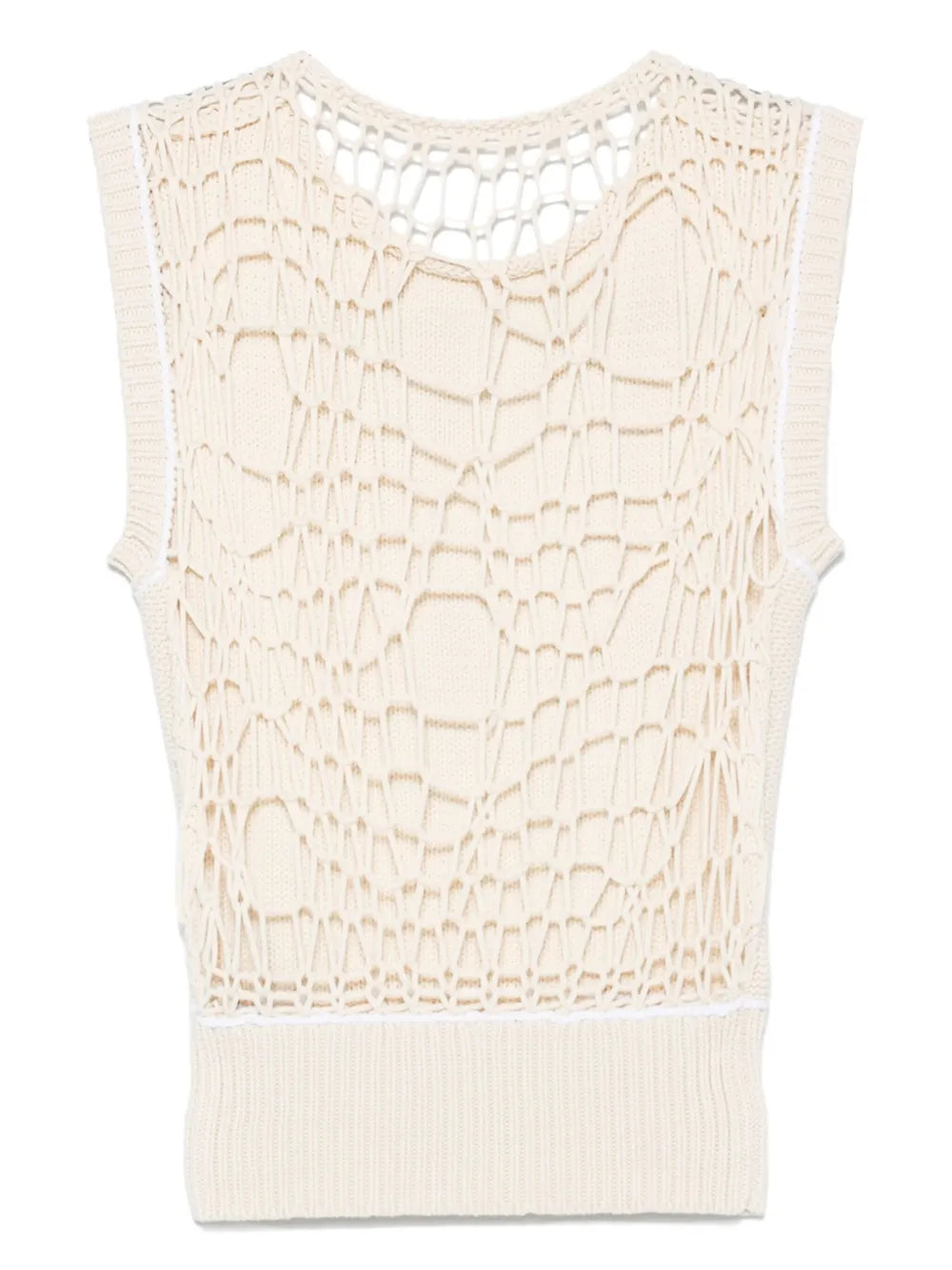 Open-Knit Vest