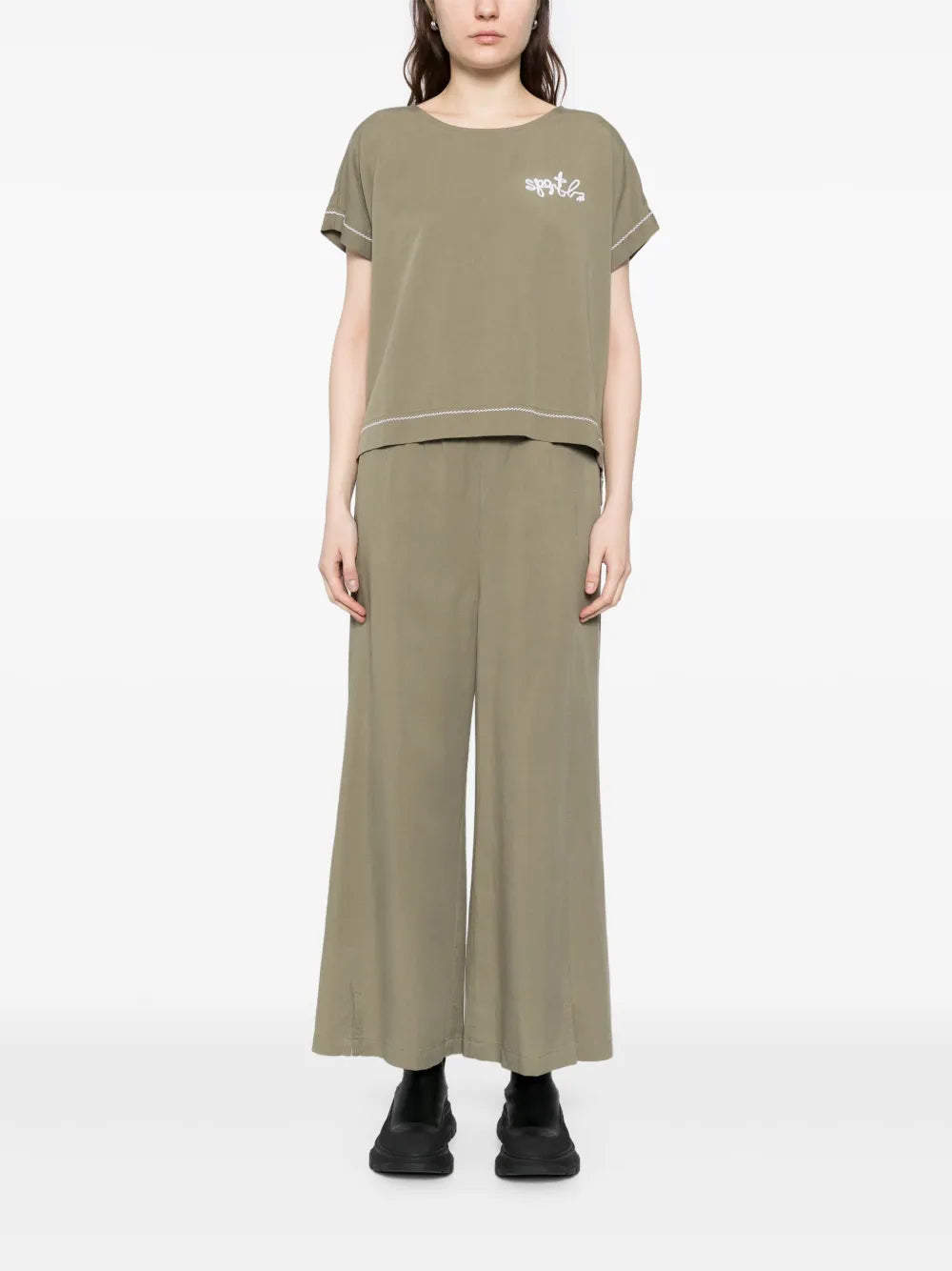 Logo-Embroidered Pants