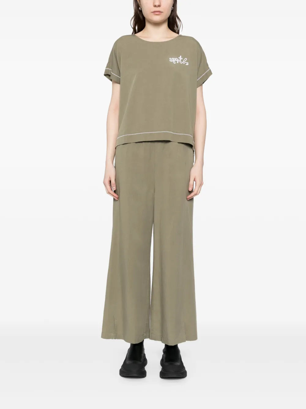 Logo-Embroidered T-Shirt