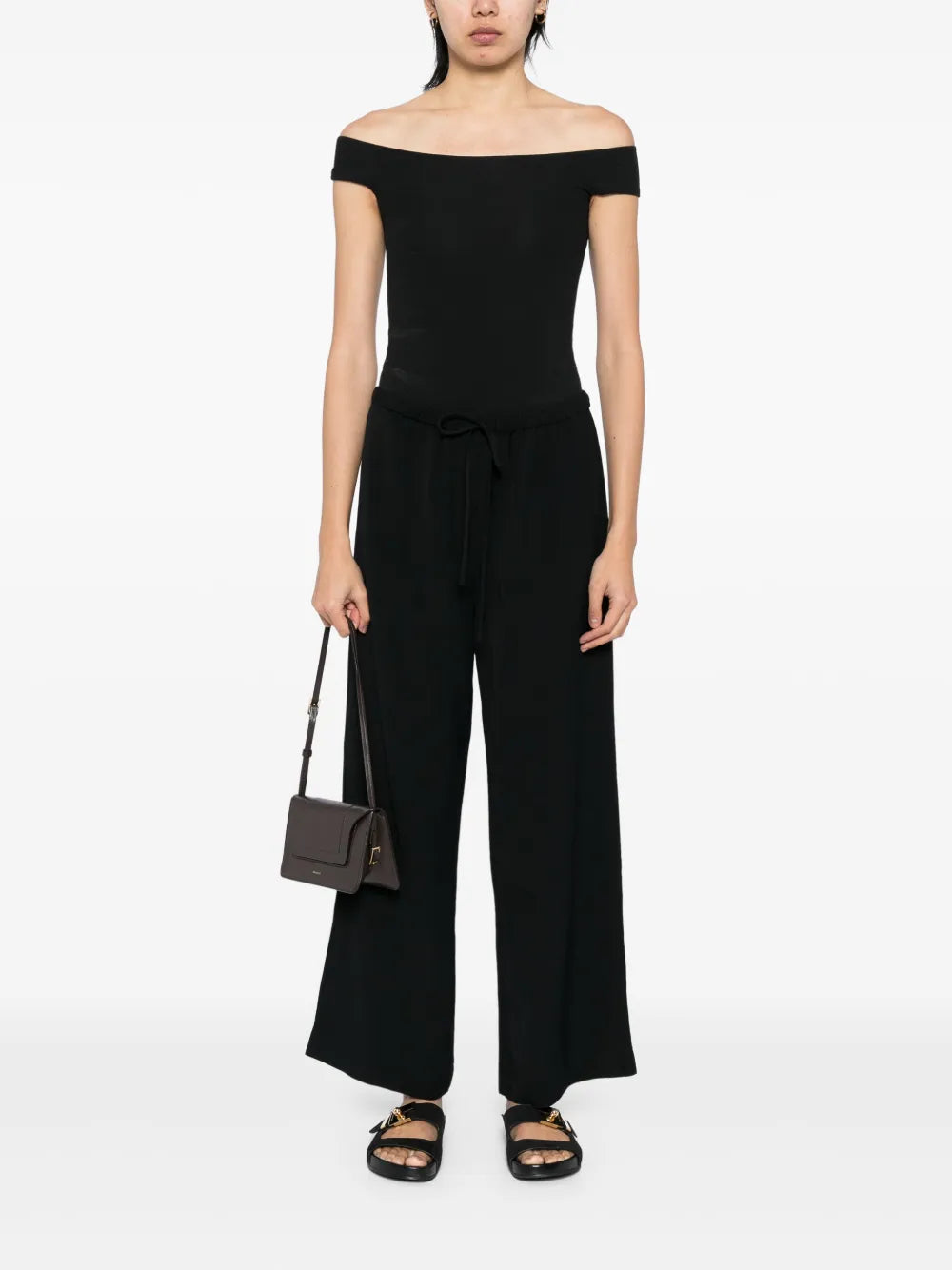 Striped Drawstring Trousers