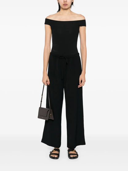 Striped Drawstring Trousers