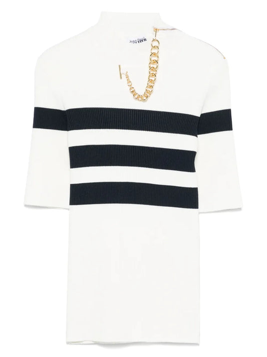 Fine-Ribbed T-Shirt