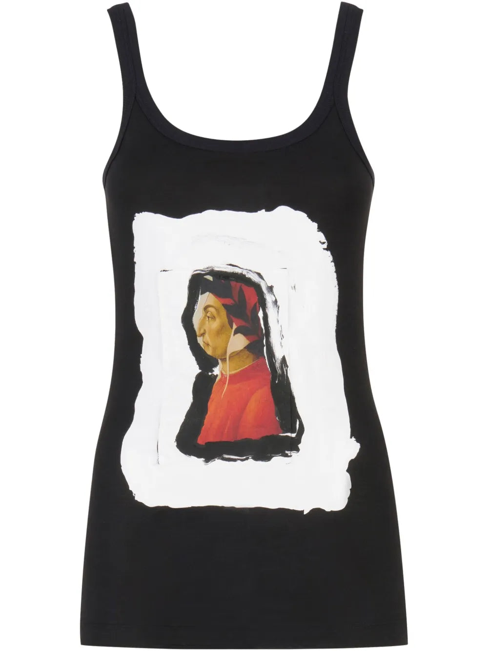 Graphic-Print Tank Top