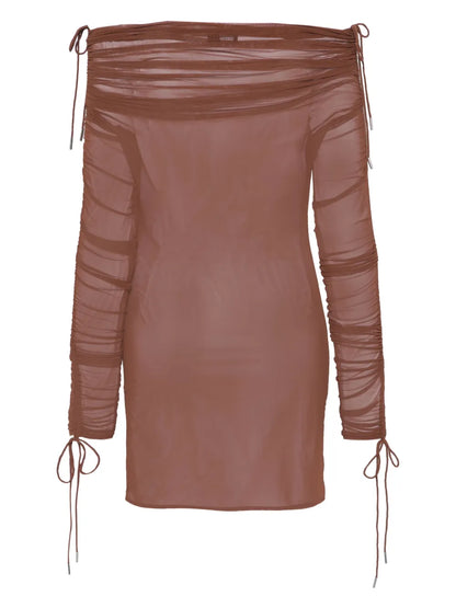 Off-Shoulder Mini Dress