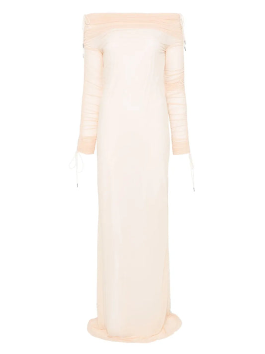 Off-Shoulder Maxi Dress