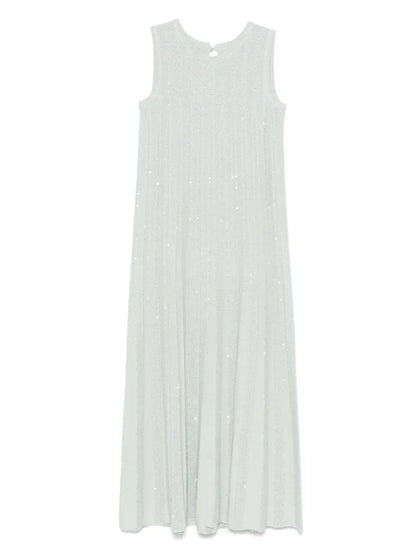 Sequin-Embellished Maxi Dress