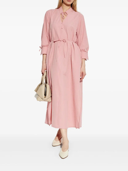 Belted Midi Dress