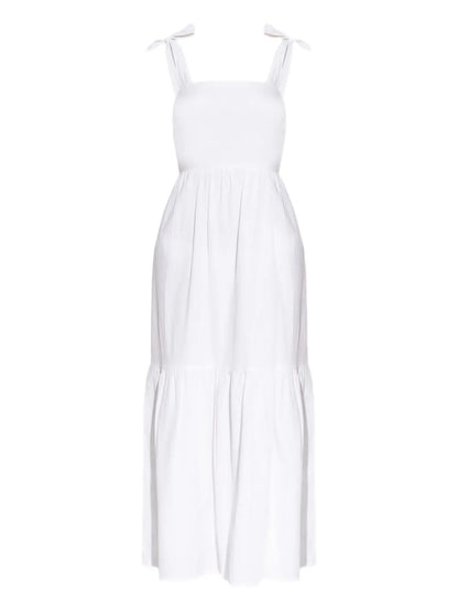 Poplin Midi Dress