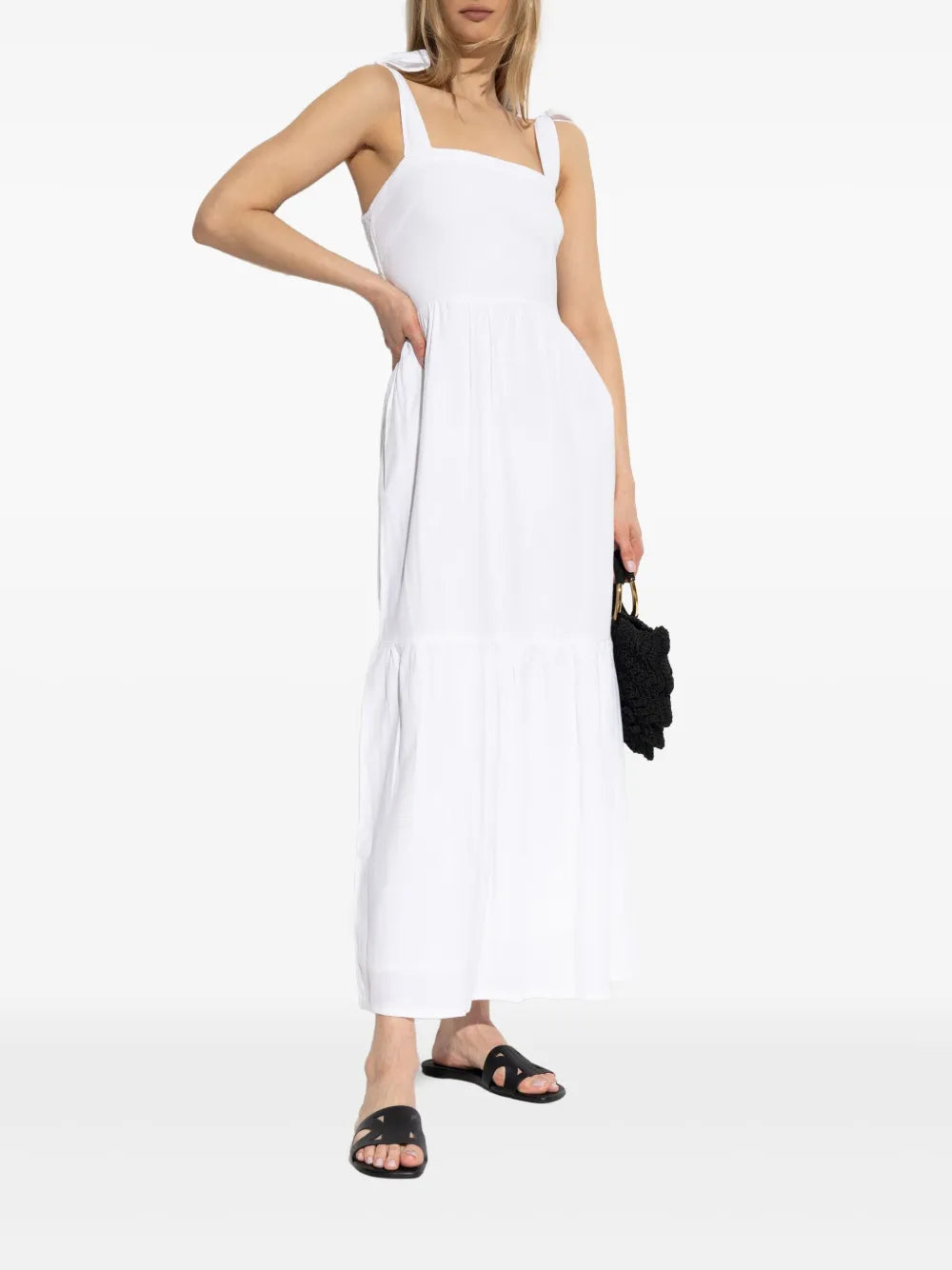 Poplin Midi Dress