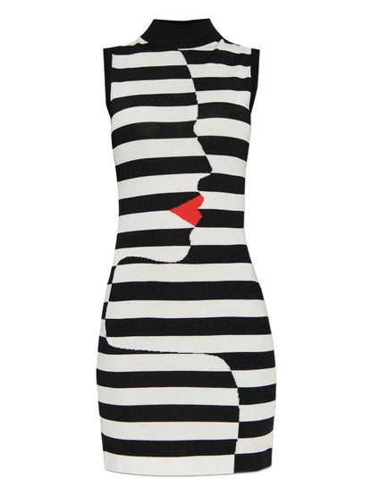 Striped Mini Dress