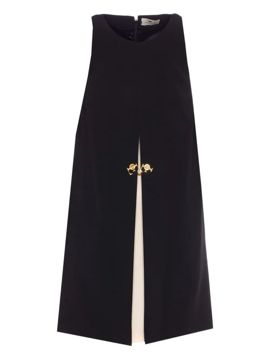 Cutout-Detail Sleeveless Dress