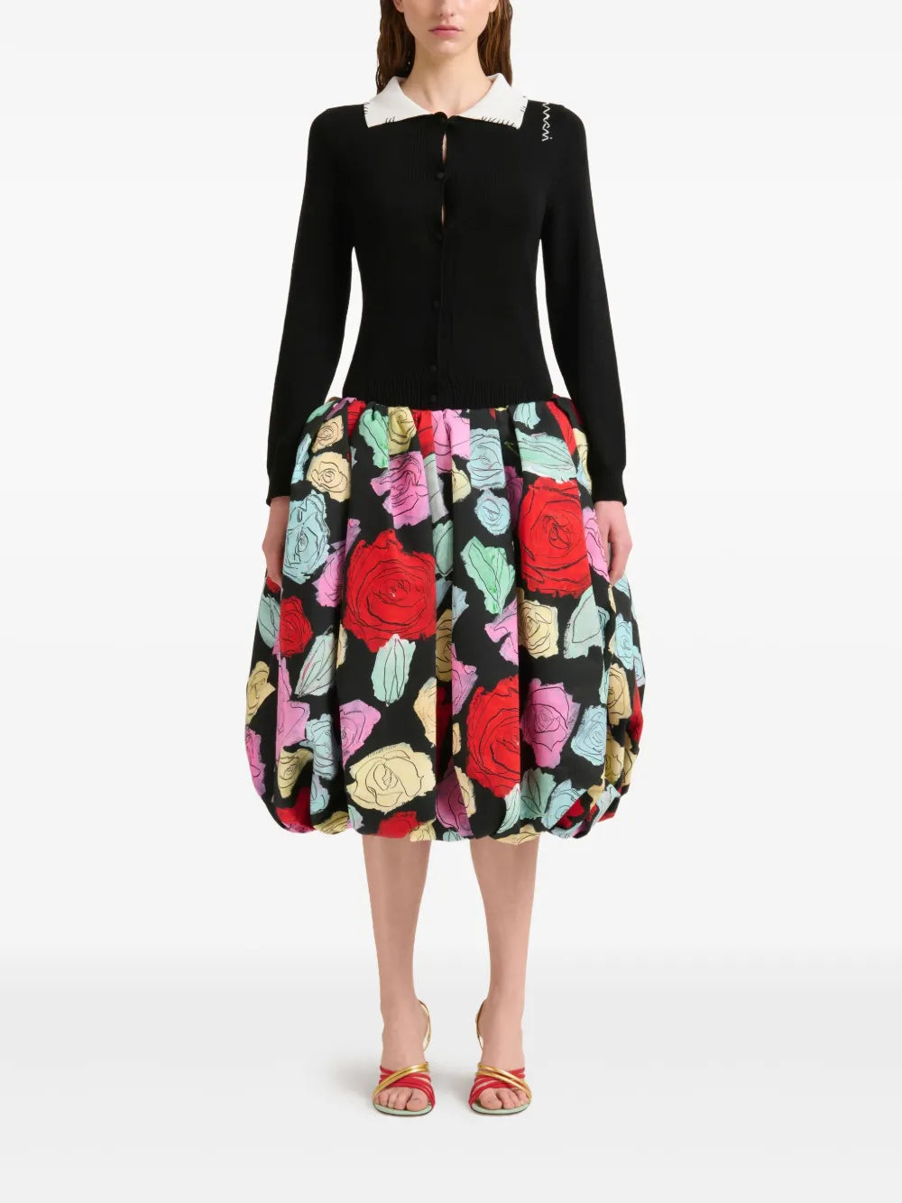 Logo-Embroidered Cotton Cardigan
