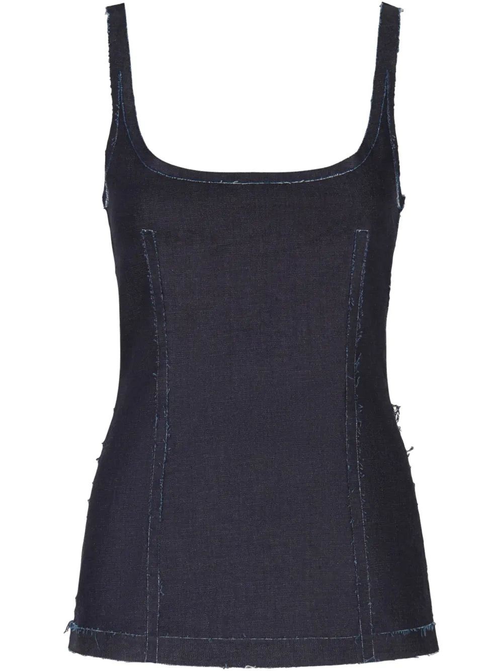 Denim Corset Top