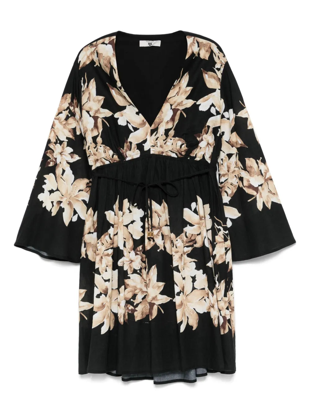 Floral-Print Mini Dress
