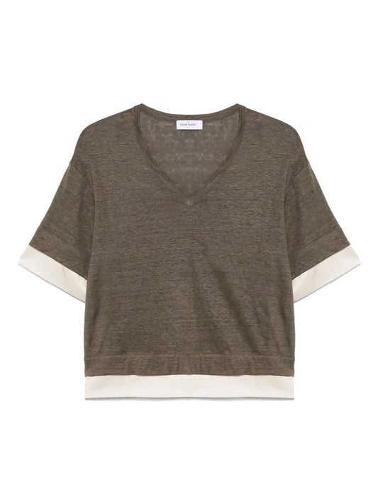 Fine-Knit T-Shirt
