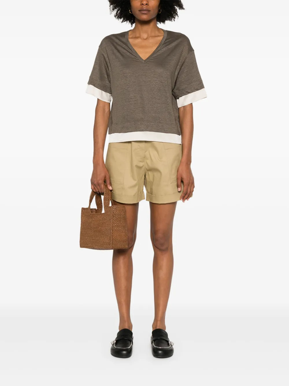 Fine-Knit T-Shirt