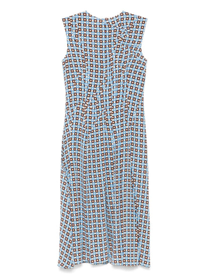 Graphic-Print Dress