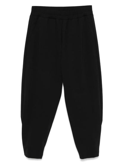 Elasticated-Waistband Trousers