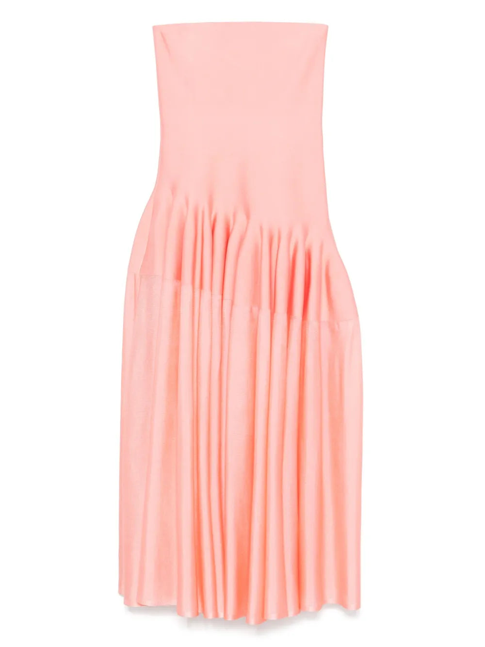 Godet Midi Dress