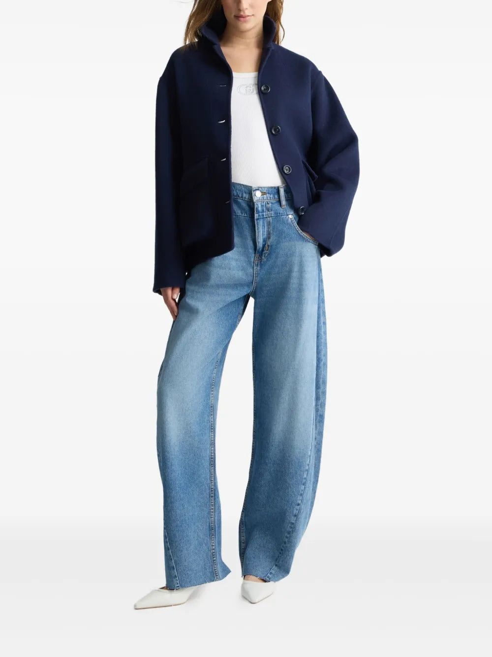 Felted Shirt Jacket