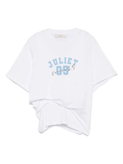 Wrap Printed T-Shirt
