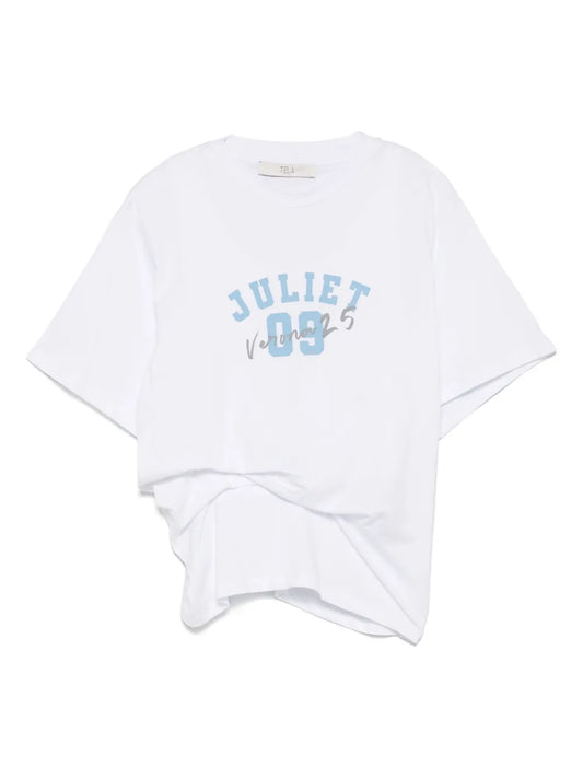 Wrap Printed T-Shirt