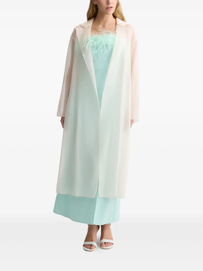 Organza Trench Coat