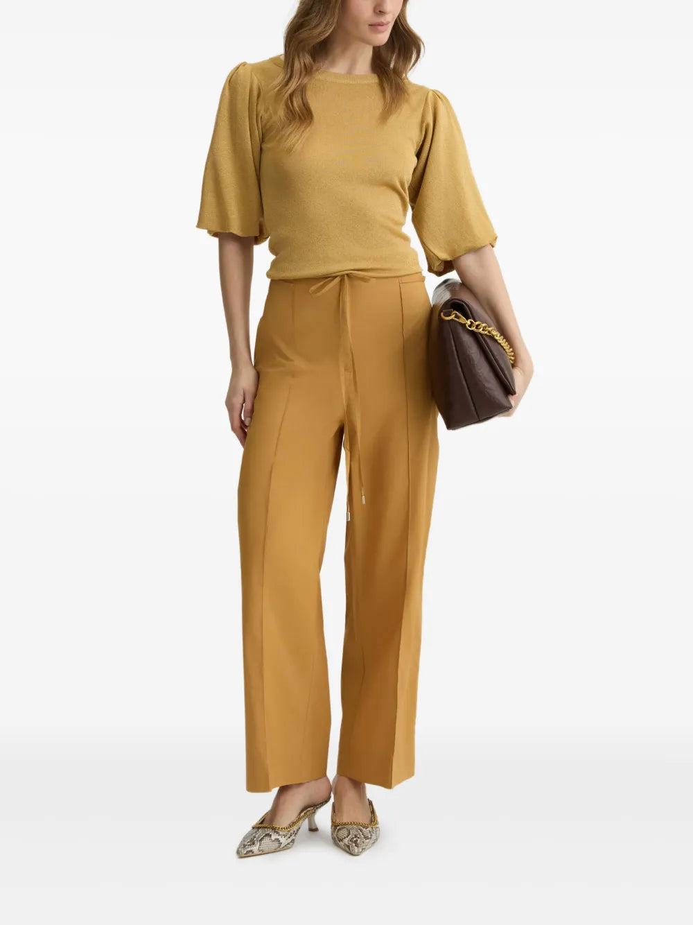 Straight-Leg Trousers
