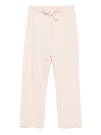 Belted-Waist Trousers