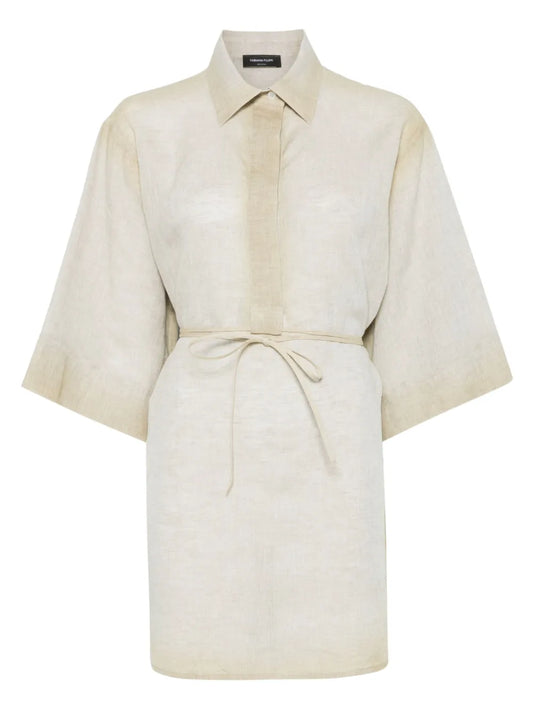 Linen Tunic Top