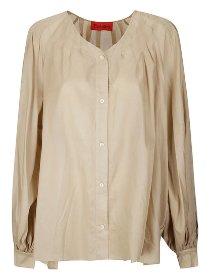 Collarless Shirt