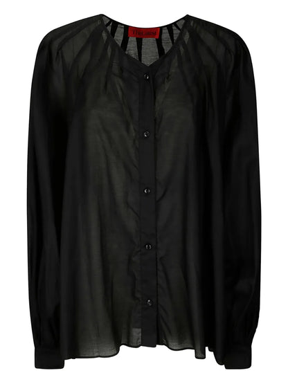 Collarless Shirt