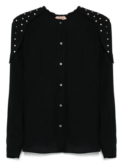 Collarless Shirt